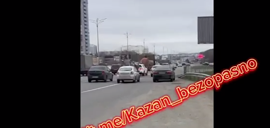 В Казани полиция остановила пьяного водителя на Оренбургском тракте