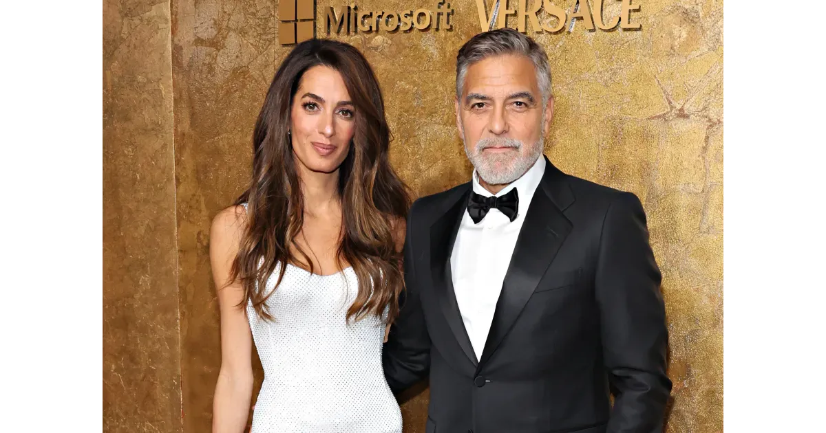 Амаль и Джордж Клуни, Энн Хэтэуэй, Скарлетт Йоханссон, Дэниэл Крэиг на премии Фонда Клуни Albie Awards
